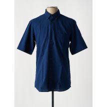 ETERNA - Chemise manches courtes bleu en coton - Homme - Taille XXL - Modz