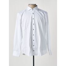 1863 BY ETERNA - Chemise manches longues blanc en coton - Homme - Taille XXL - Modz
