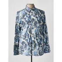 KARL LAGERFELD - Chemise manches longues bleu en coton - Homme - Taille XXL - Modz