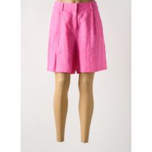 ESTHEME - Bermuda rose en lin - Femme - Taille 38 - Modz