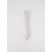 VERUGIA - Cravate blanc en microfibre - Homme - Taille TU - Modz