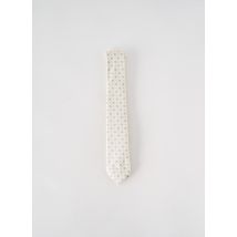 VERUGIA - Cravate beige en microfibre - Homme - Taille TU - Modz