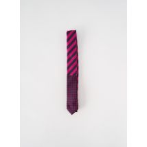 VERUGIA - Cravate rose en microfibre - Homme - Taille TU - Modz