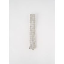 VERUGIA - Cravate beige en microfibre - Homme - Taille TU - Modz