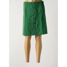 MULTIPLES - Jupe mi-longue vert en polyester - Femme - Taille 52 - Modz
