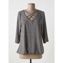 MULTIPLES - Blouse noir en polyester - Femme - Taille 40 - Modz