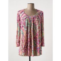 MULTIPLES - T-shirt rose en polyester - Femme - Taille 40 - Modz