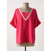 MULTIPLES - Blouse rose en polyester - Femme - Taille 38 - Modz