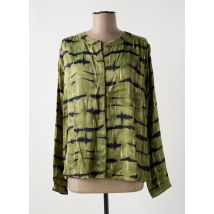 VILA - Chemisier vert en viscose - Femme - Taille 40 - Modz
