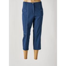 GUY DUBOUIS - Pantacourt bleu en viscose - Femme - Taille 42 - Modz