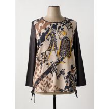 BARBARA LEBEK - T-shirt marron en viscose - Femme - Taille 46 - Modz