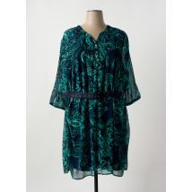 CHRISTINE LAURE - Robe mi-longue bleu en polyester - Femme - Taille 54 - Modz