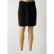 VILA ROUGE - Jupe courte noir en coton - Femme - Taille 38 - Modz