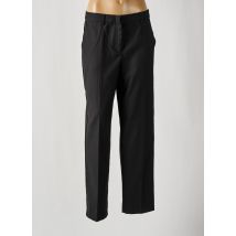 VILA ROUGE - Pantalon droit noir en polyester - Femme - Taille 38 - Modz