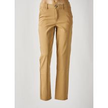VILA - Pantalon chino beige en viscose - Femme - Taille 36 - Modz