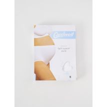 CARRIWELL - Culotte haute blanc en polyamide - Femme - Taille 38 - Modz