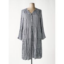 SHEEGO - Robe mi-longue noir en viscose - Femme - Taille 56 - Modz