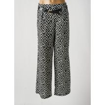 EGO - Pantalon large noir en polyester - Femme - Taille 40 - Modz