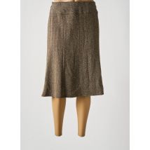 GUY DUBOUIS - Jupe mi-longue beige en laine - Femme - Taille 44 - Modz