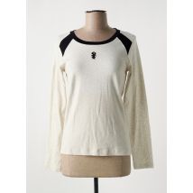 DIPLODOCUS - T-shirt beige en coton - Femme - Taille 34 - Modz