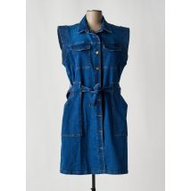 LOLITAS & LOLOS - Robe mi-longue bleu en coton - Femme - Taille 44 - Modz