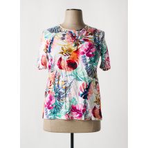 GEVANA - T-shirt rose en viscose - Femme - Taille 46 - Modz
