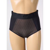 CHANTELLE - Culotte haute noir en polyamide - Femme - Taille 48 - Modz