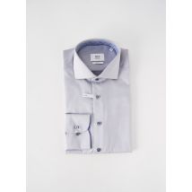 ETERNA - Chemise manches longues gris en coton - Homme - Taille M - Modz