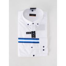 ETERNA - Chemise manches longues blanc en coton - Homme - Taille M - Modz