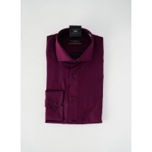 ETERNA - Chemise manches longues violet en coton - Homme - Taille M - Modz