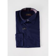 ETERNA - Chemise manches longues bleu en coton - Homme - Taille M - Modz