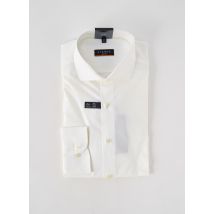 ETERNA - Chemise manches longues blanc en coton - Homme - Taille M - Modz