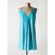 LARA-ETHNICS - Tunique manches longues bleu en polyester - Femme - Taille TU - Modz