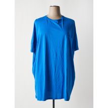 OTTOD'AME - Tunique manches courtes bleu en coton - Femme - Taille TU - Modz