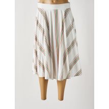 OTTOD'AME - Jupe mi-longue blanc en viscose - Femme - Taille 38 - Modz