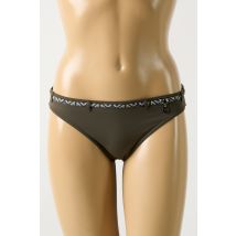 GRAIN DE SABLE - Bas de maillot de bain vert en polyamide - Femme - Taille 38 - Modz