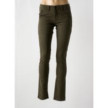 LEEYO JEANS - Pantalon chino vert en coton - Femme - Taille W28 - Modz
