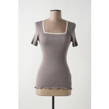 ARMOR LUX - Top/Caraco gris en coton - Femme - Taille 44 - Modz