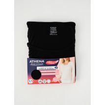 ATHENA - T-shirt noir en viscose - Femme - Taille 48 - Modz