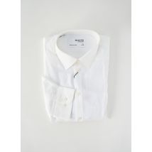 SELECTED - Chemise manches longues blanc en coton - Homme - Taille 3XL - Modz