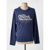 LEE COOPER - T-shirt bleu en coton - Homme - Taille S - Modz