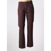 CAMBRIDGE - Pantalon chino marron en coton - Homme - Taille 38 - Modz