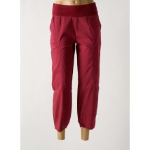 MULTIPLES - Pantalon 7/8 rouge en coton - Femme - Taille 38 - Modz