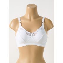 SECRET BY ATHENA - Soutien-gorge blanc en coton - Femme - Taille 90D - Modz