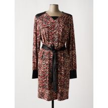 SENORETTA - Robe mi-longue rouge en viscose - Femme - Taille 44 - Modz