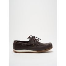 BOTALO - Chaussures bâteau marron en cuir - Homme - Taille 40 - Modz