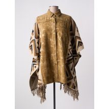 MEISÏE - Poncho beige en polyester - Femme - Taille TU - Modz