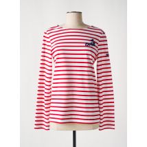 SAINT JAMES - Top rouge en coton - Femme - Taille 34 - Modz