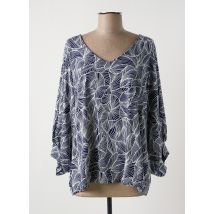 MULTIPLES - Top bleu en polyester - Femme - Taille 36 - Modz