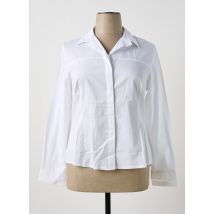 MULTIPLES - Chemisier blanc en coton - Femme - Taille 46 - Modz